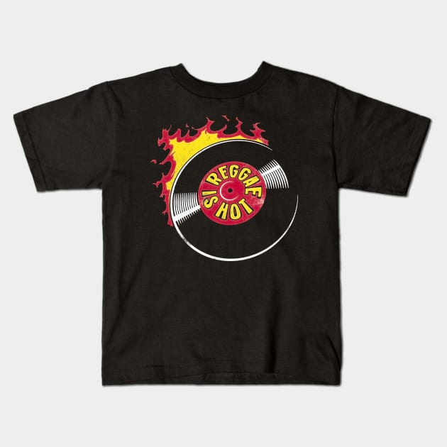 reggae is hot Kids T-Shirt by Jomi